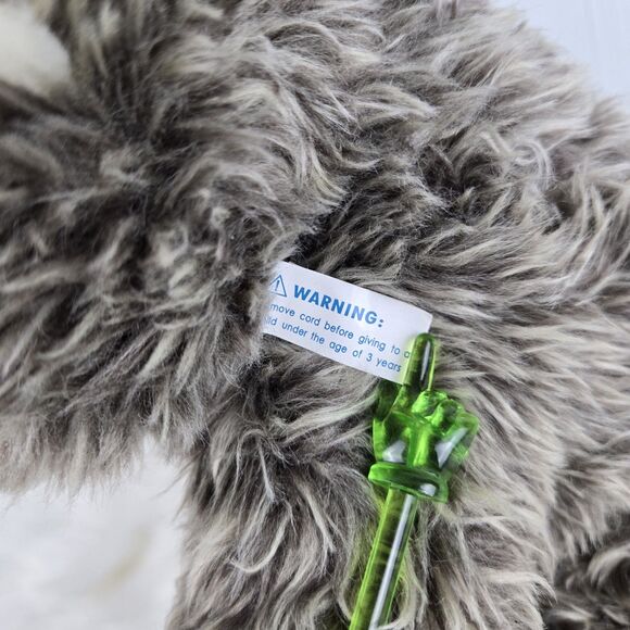 Build-A-Bear Workshop WWF Gray Wolf Plush 12” Retired World Wildlife Fund - Picture 10 of 10